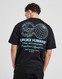 UNLIKE HUMANS TRICOU WIRED TEE BLK-BLK