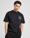 UNLIKE HUMANS TRICOU WIRED TEE BLK-BLK