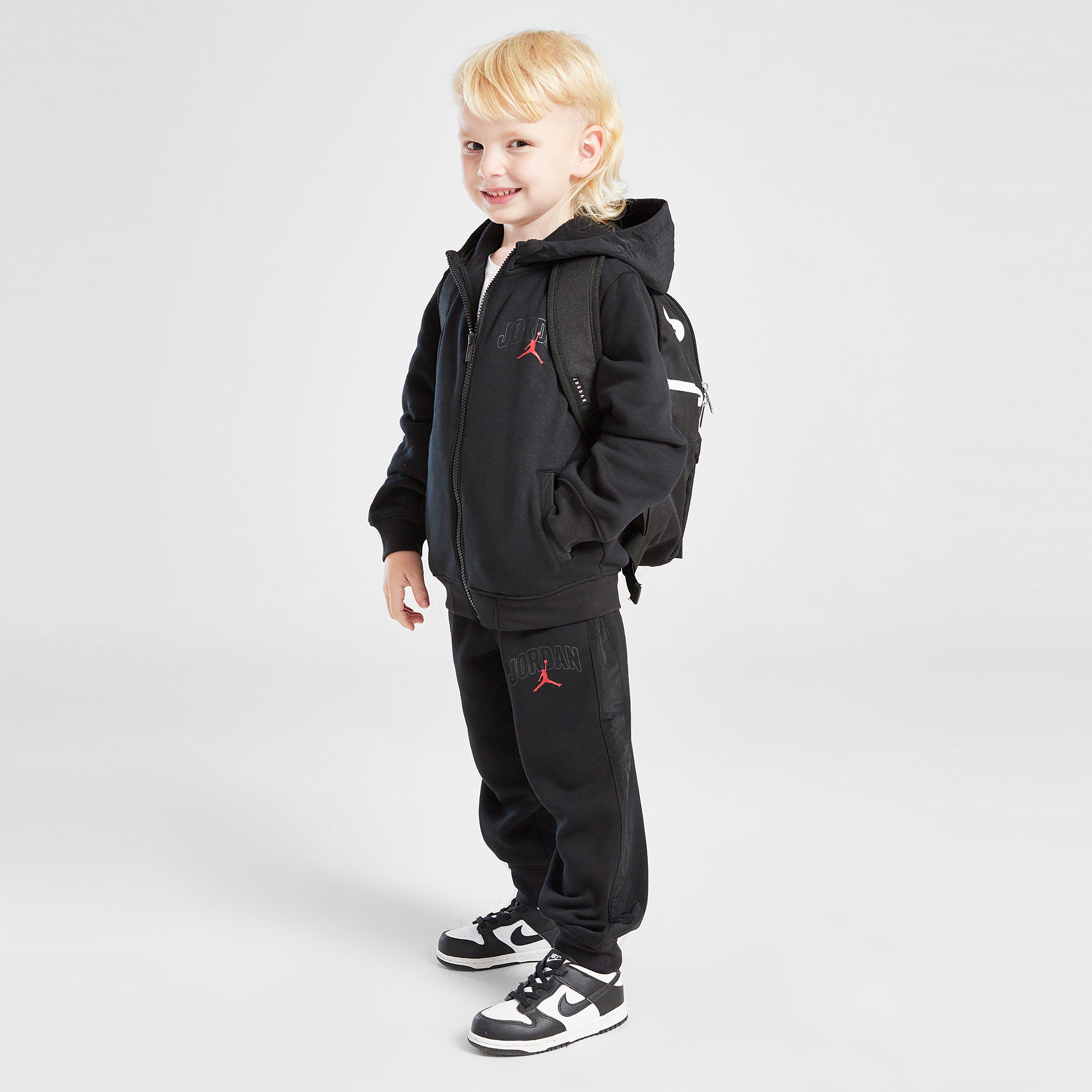 Gyerek melegítőszett JORDAN SZETT RPSTOP FZ ARC HD SET BLK