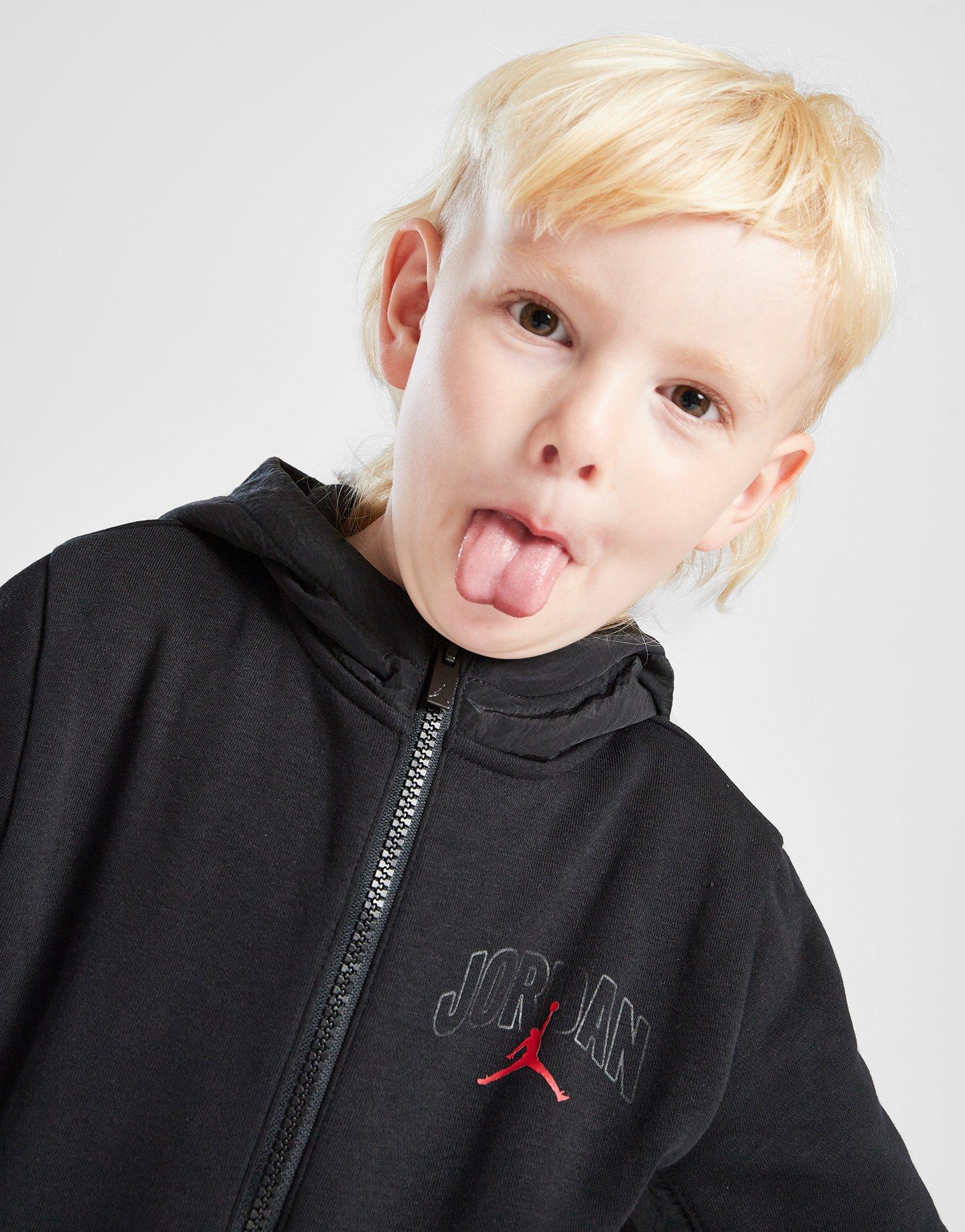 Детски анцуг JORDAN КОМПЛЕКТ RPSТОП FZ ARC HD SET BLK 85F250-023 Черен