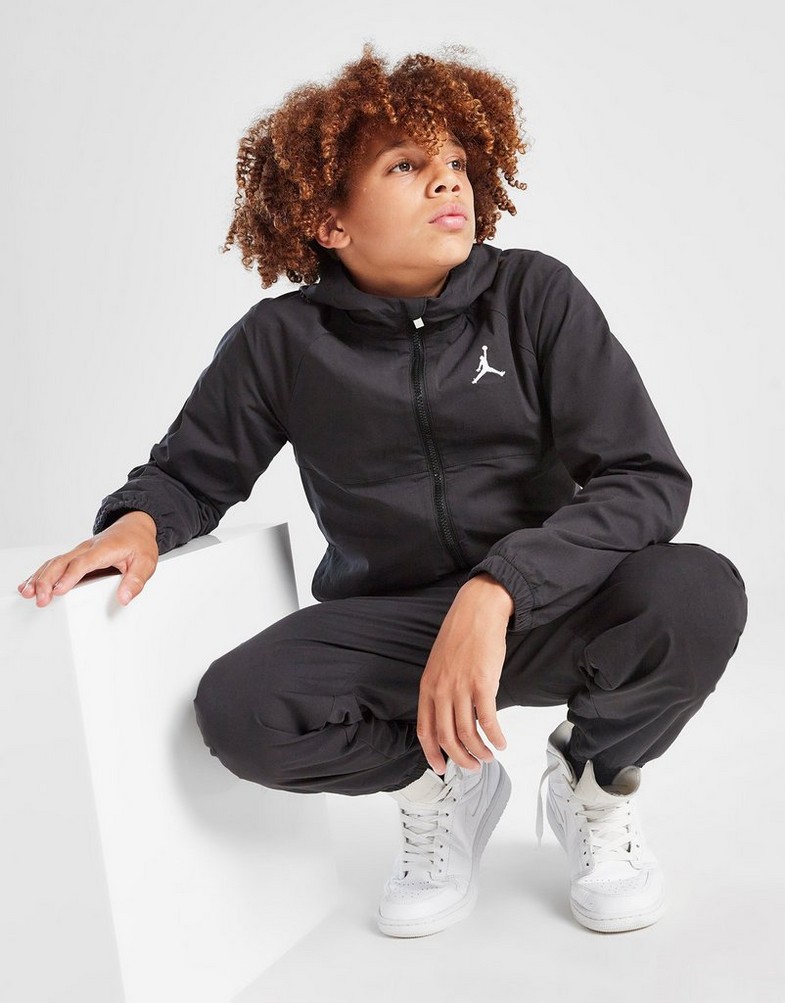 JORDAN   BUNDA WVN JCKT BLK 95F241-023 Čierna