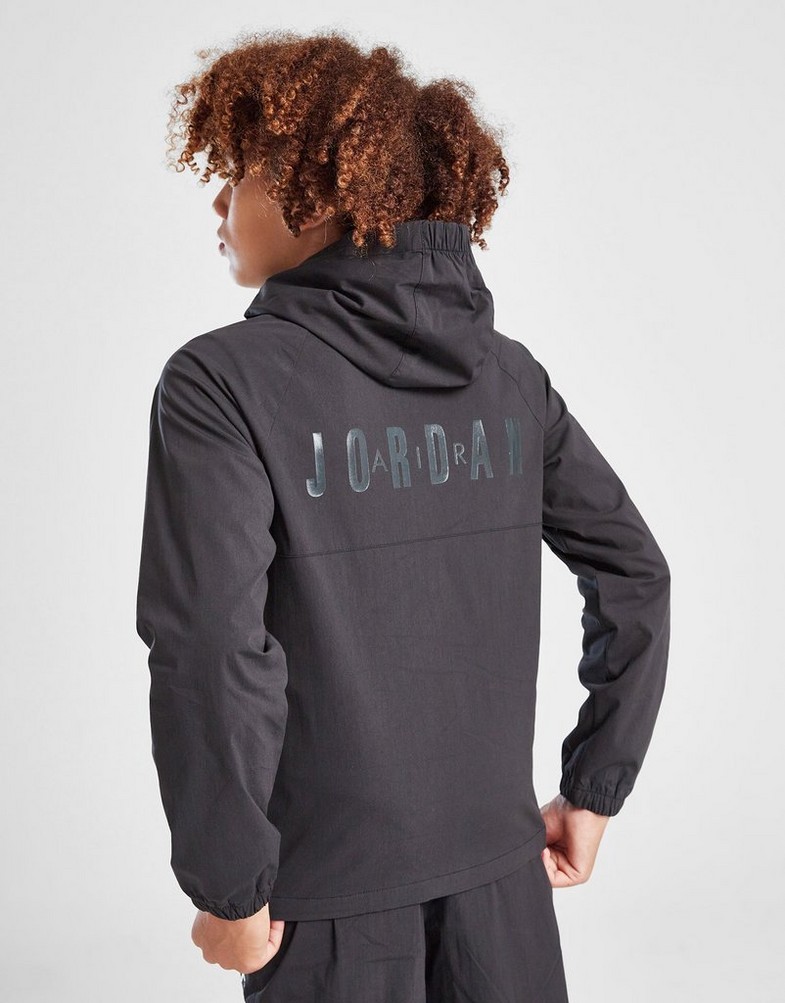 JORDAN   BUNDA WVN JCKT BLK 95F241-023 Čierna