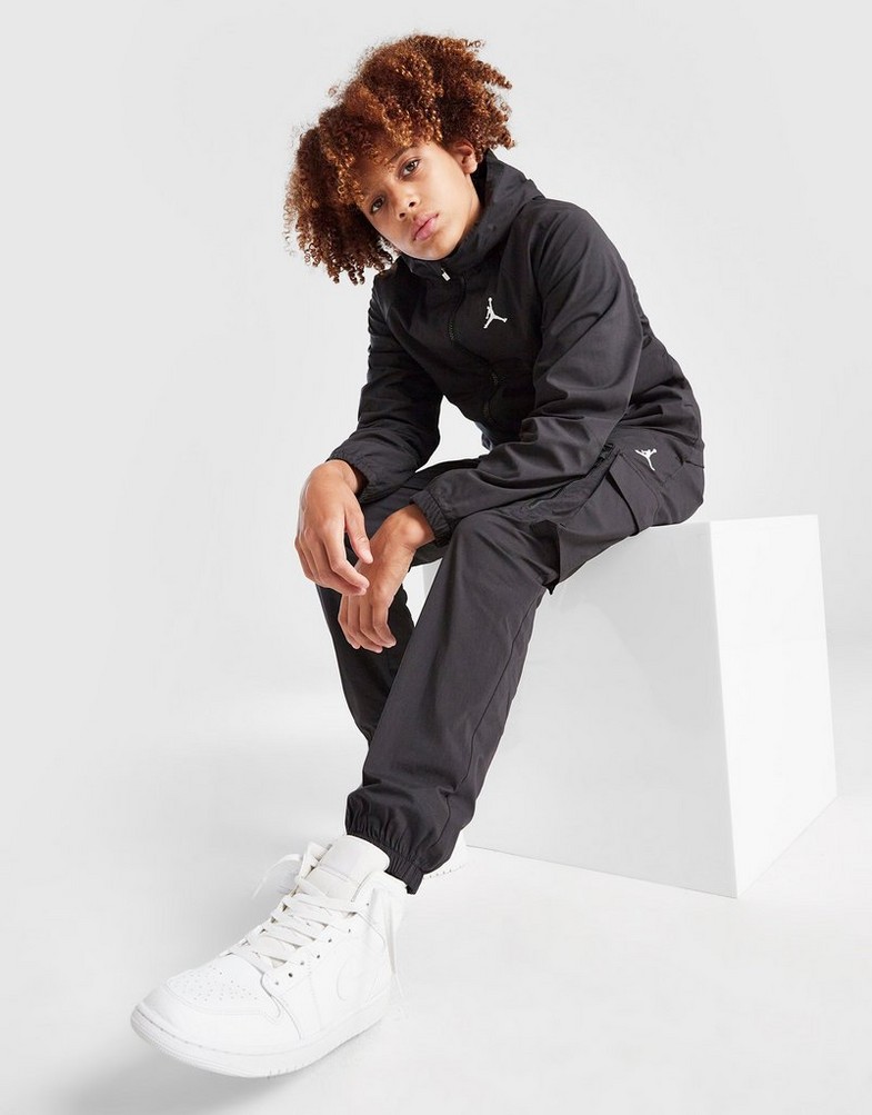 Pantaloni pentru copii JORDAN PANTALONI  JRDN WVN PNT BLK B 95F249-023 Negru