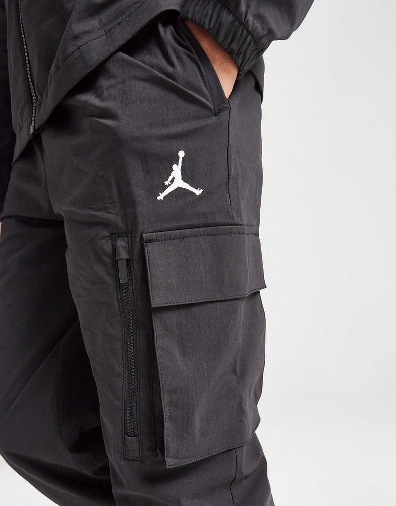 Pantaloni pentru copii JORDAN PANTALONI  JRDN WVN PNT BLK B 95F249-023 Negru