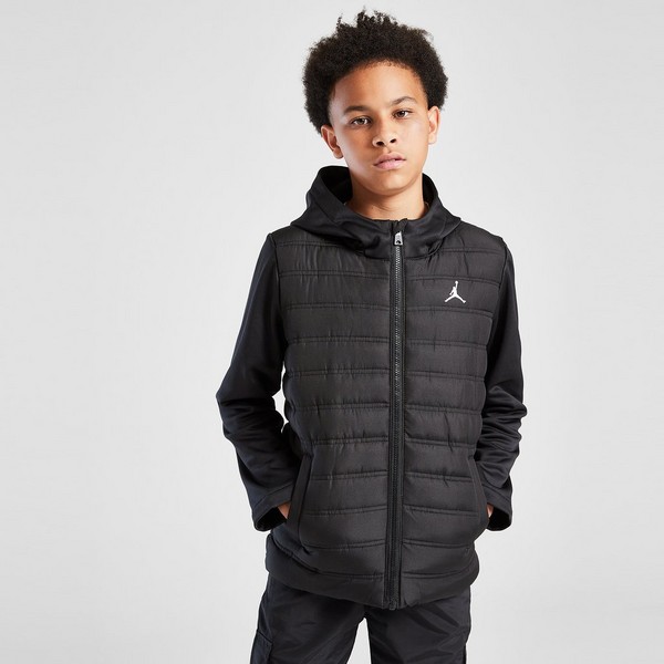 JORDAN КУРТКА JRDN HYBRID JKT BLK B