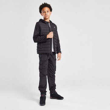 Geacă de iarnă pentru copii JORDAN JACHETĂ JRDN HYBRID JKT BLK B