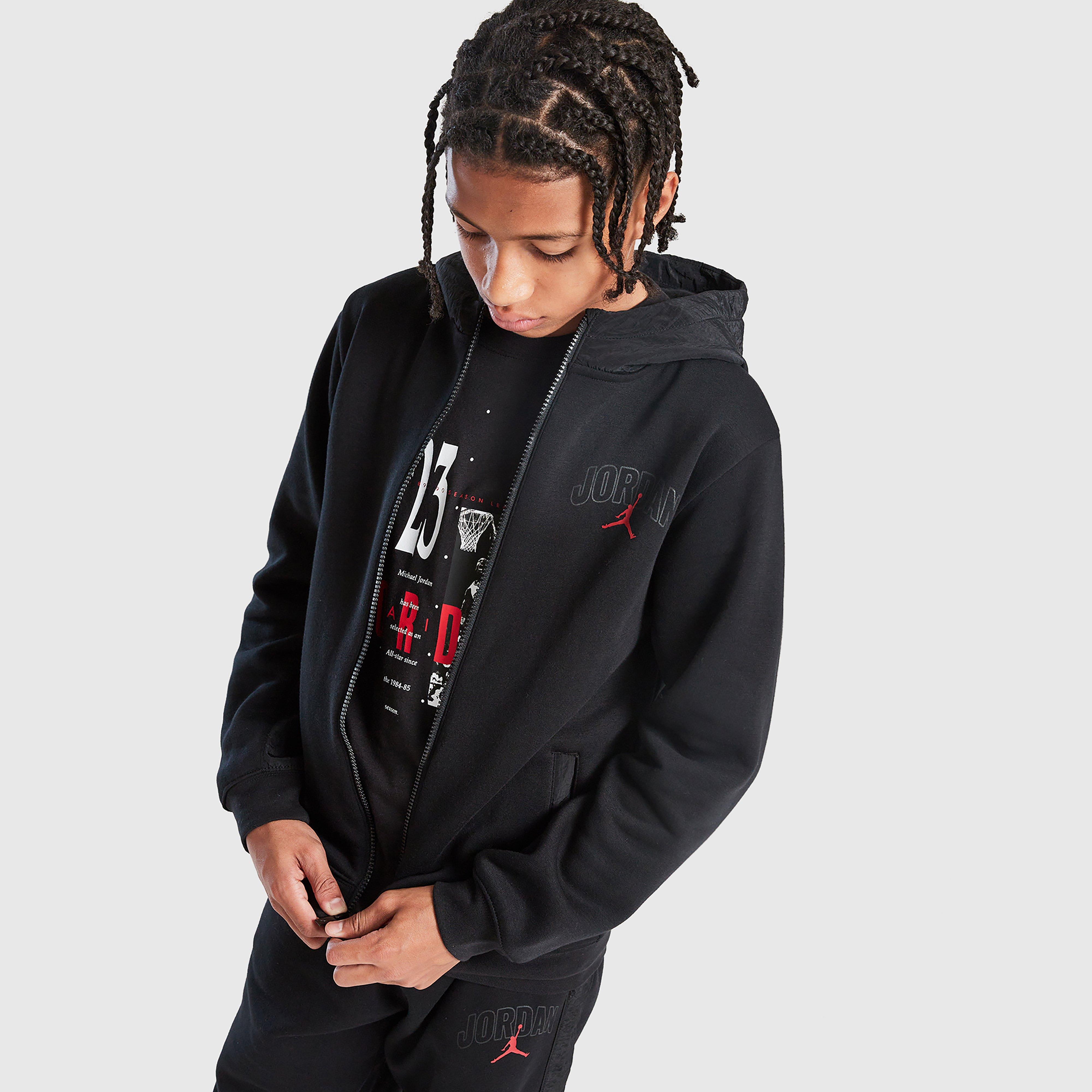 Detská tepláková súprava JORDAN SÚPRAVA JRD FLC RPSTP SUIT BLK B