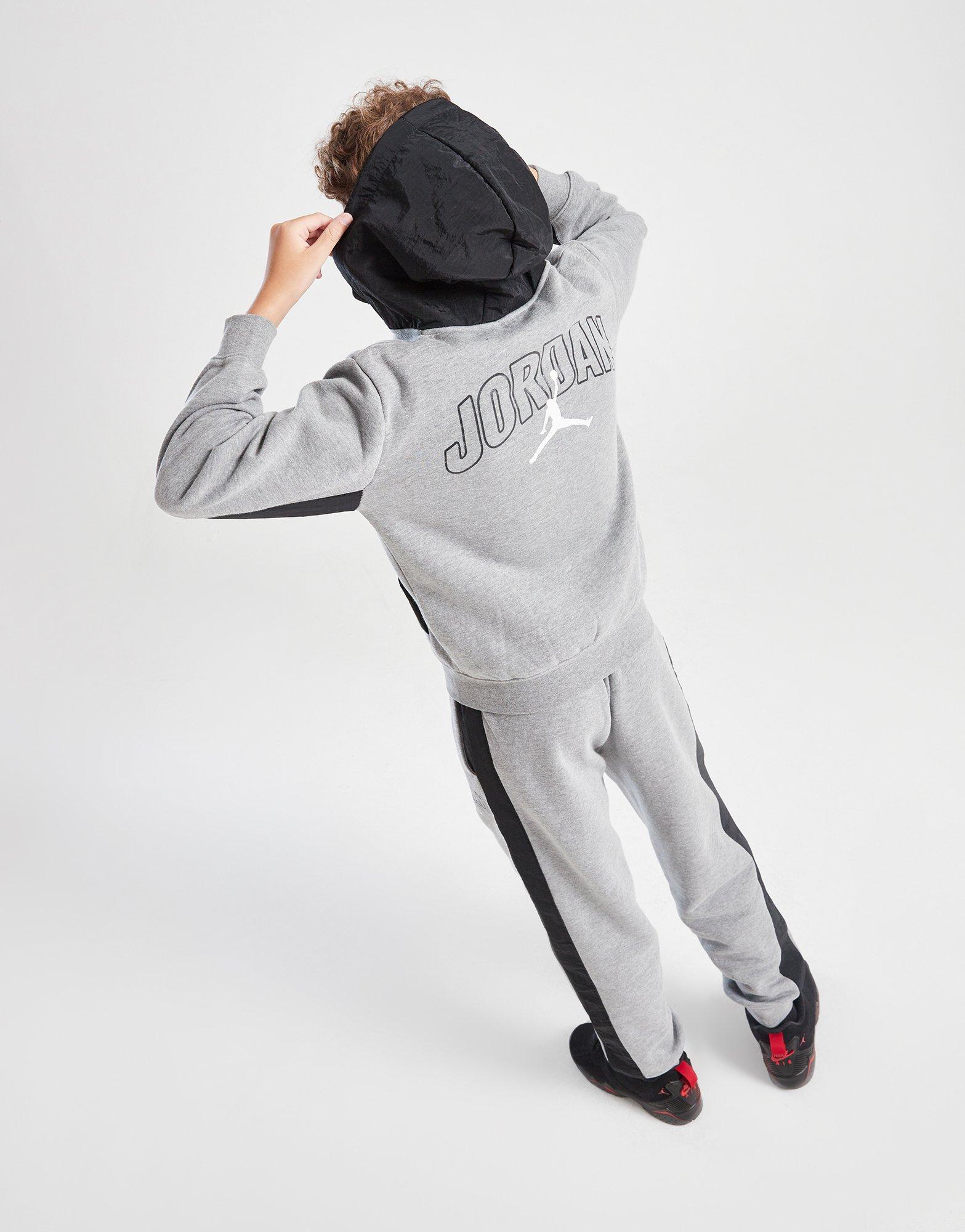 Jordan Szett Jrd Flc Rpstp Suit Gry B