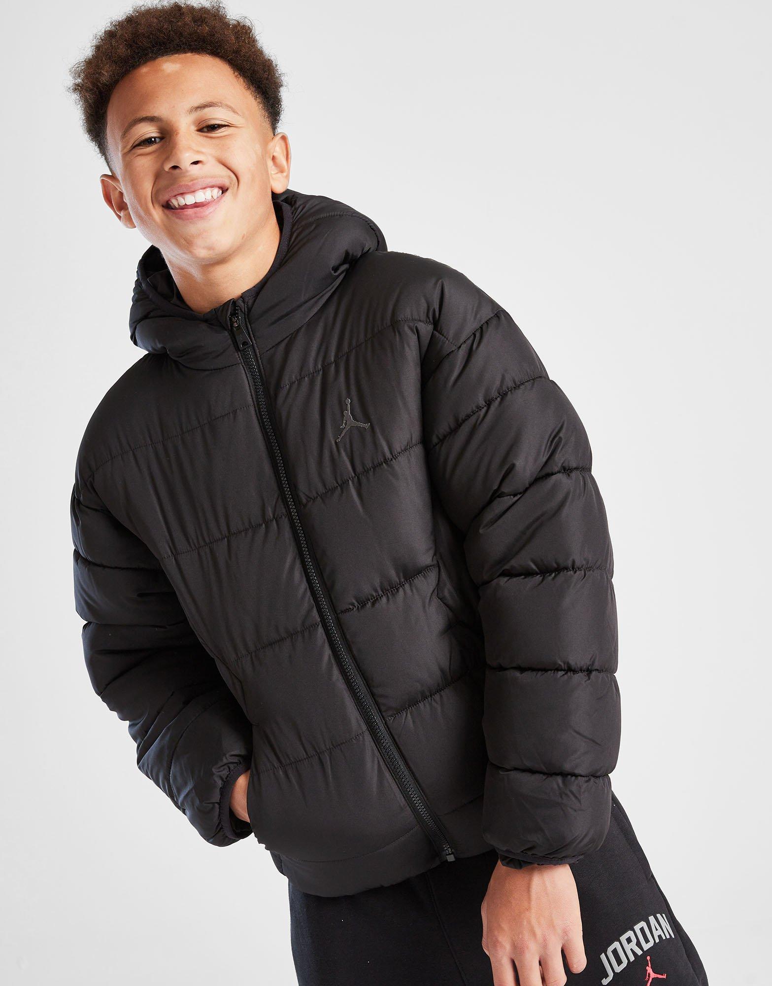 Детско зимно яке JORDAN KURTKA ZIMOWA M J BROOKLYN PUFFER B 95F014-023 Черен
