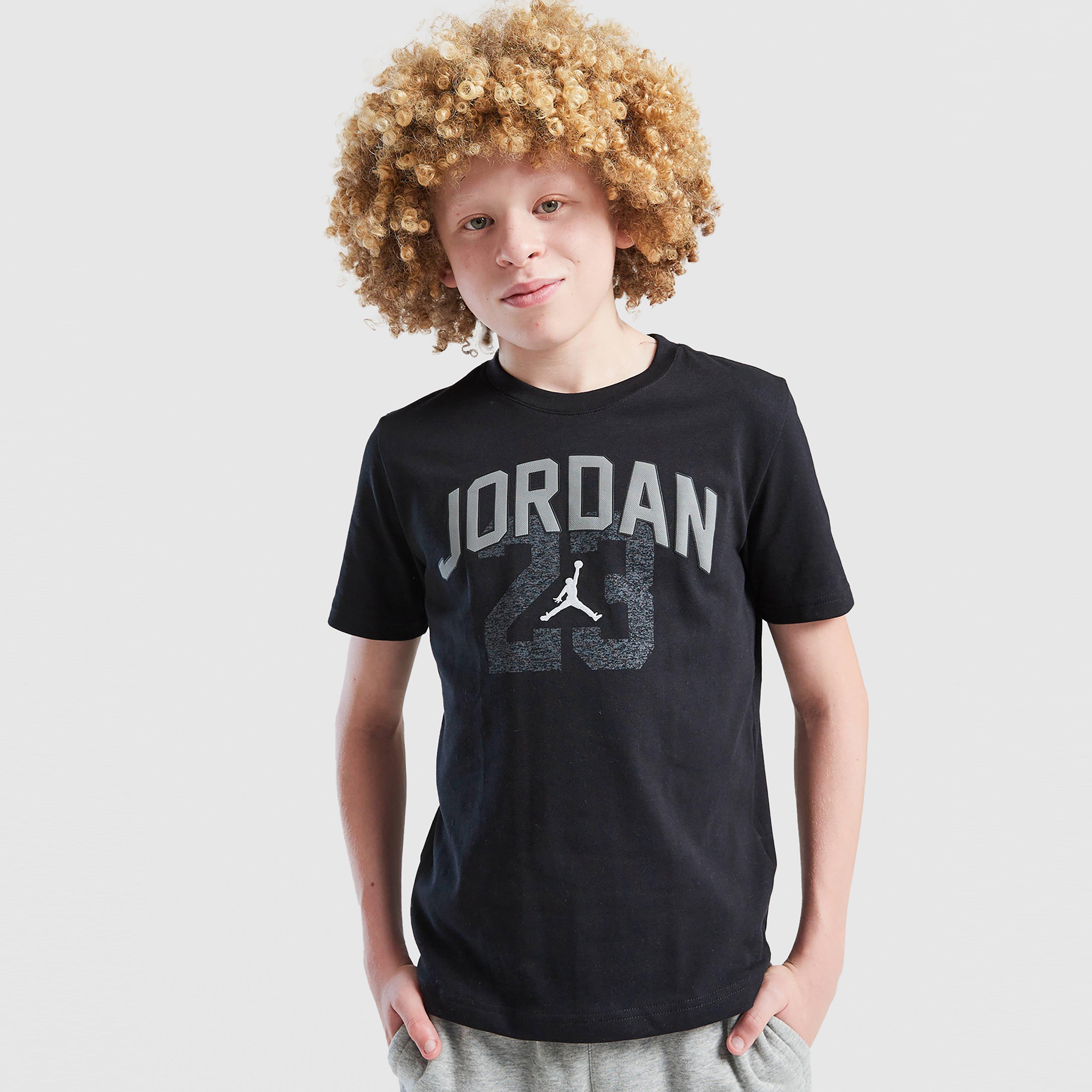 Detské tričko JORDAN TRIČKO JRDN HERITAGE TEE BLK B