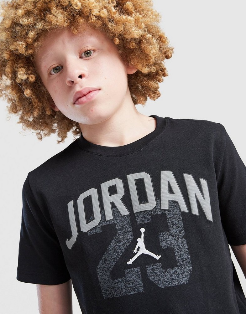 Tricou pentru copii JORDAN TRICOU JRDN HERITAGE TEE BLK B 95F245-023 Negru