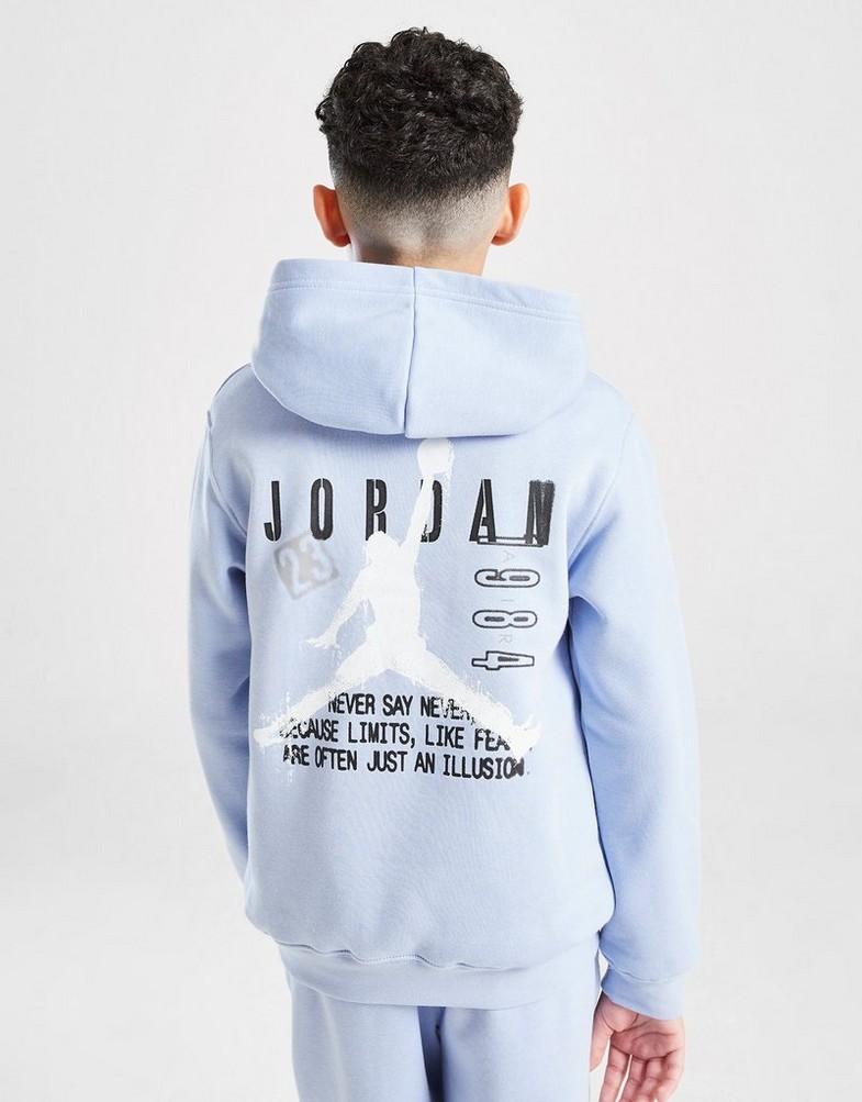 Дитячі кофти JORDAN КОФТА З КАПЮШОНОМ JRDN STAMP HD SKY B 95F246-U8K Блакитний