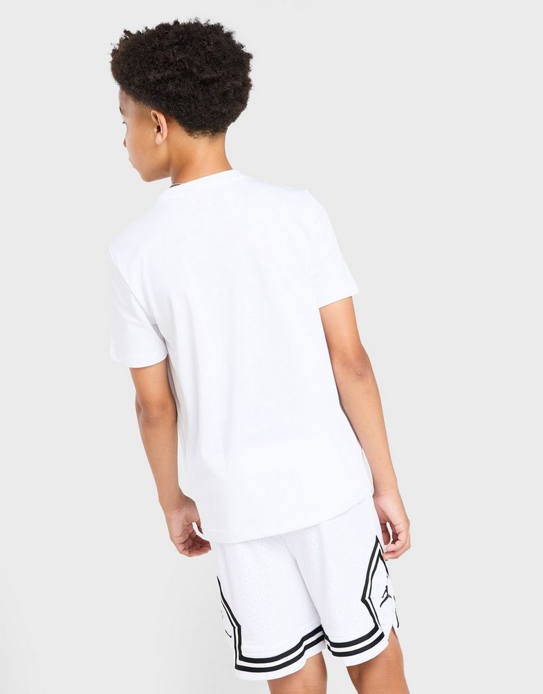 Detské tričko JORDAN TRIČKO JRDN HERITAGE TEE WHT B 95F245-001 Biela