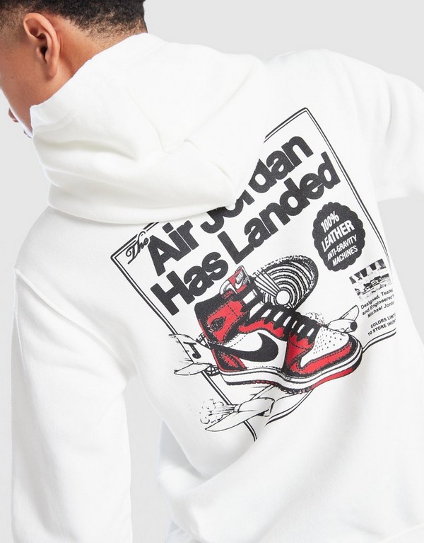 Jordan Bluza Z Kapturem Jdn Landed Hd Off White B - obrazek 3