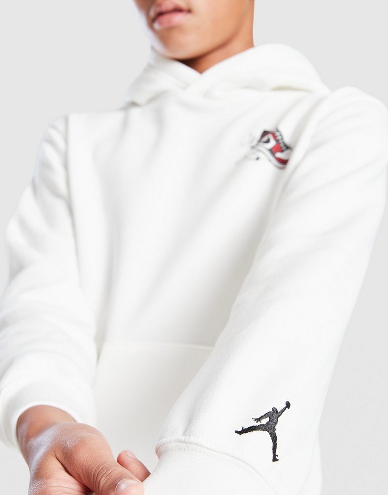 JORDAN BLUZA Z KAPTUREM JDN LANDED HD OFF WHITE B 95F281-782 Biały