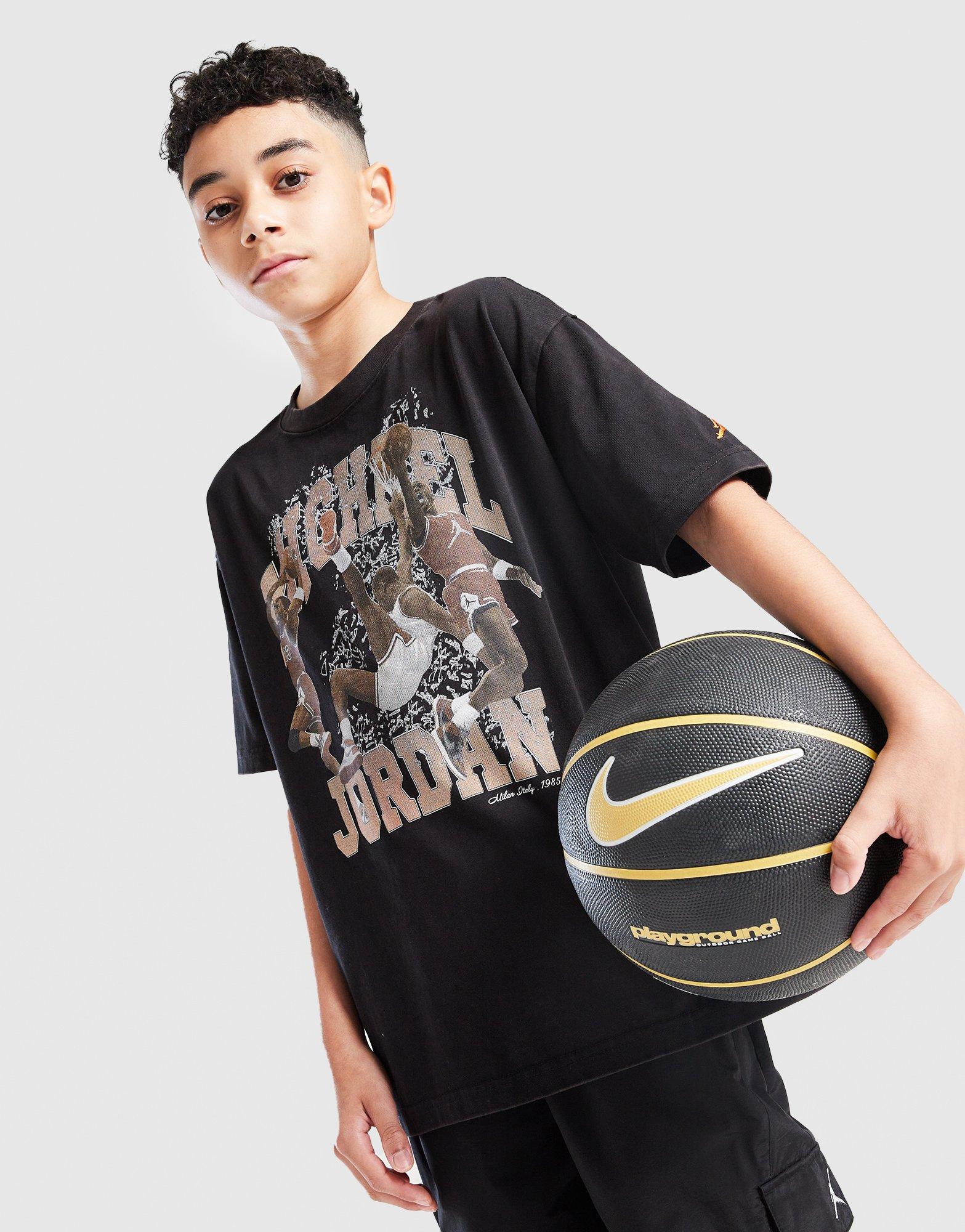 Jordan Póló Mj Wsh Lgo Tee Blk B