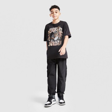 Tricou pentru copii JORDAN TRICOU MJ WSH LGO TEE BLK B
