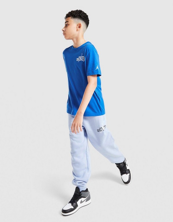Jordan T-Shirt Jrdn Stamp Tee Blu B - obrazek 2