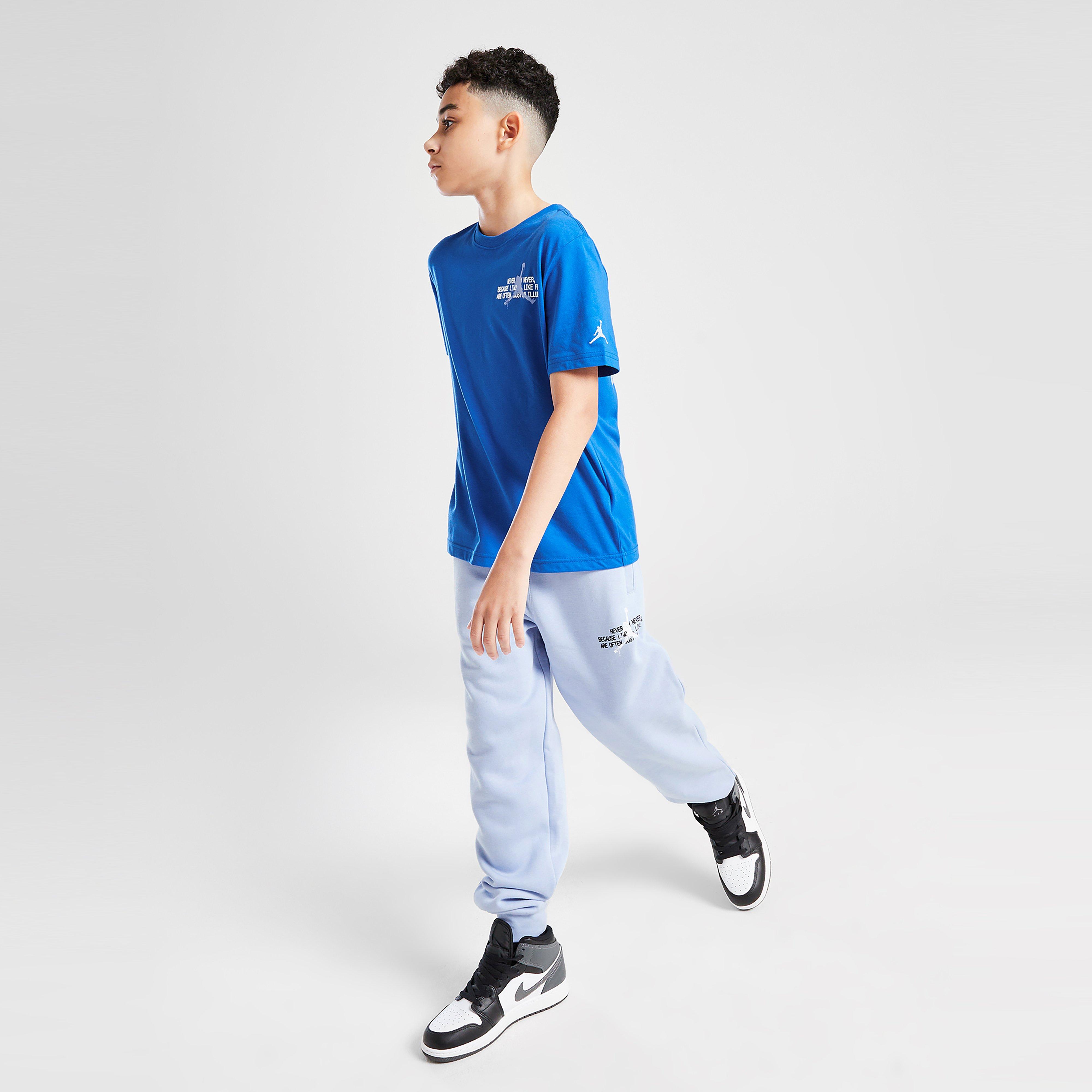 Tricou pentru copii JORDAN TRICOU JRDN STAMP TEE BLU B