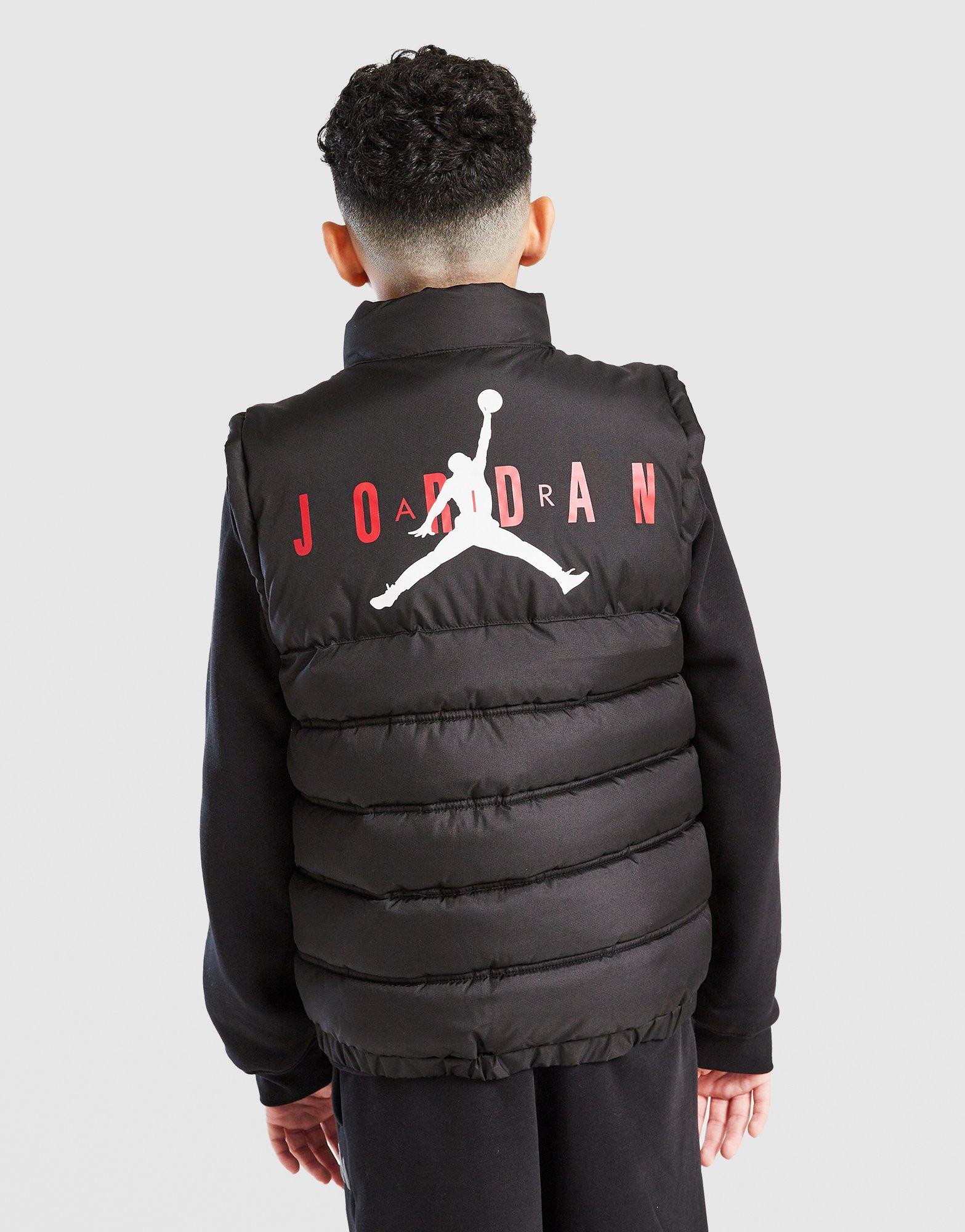 Vestă pentru copii JORDAN VESTĂ JDB PUFFER FILLED VEST BOY 95D532-023 Negru