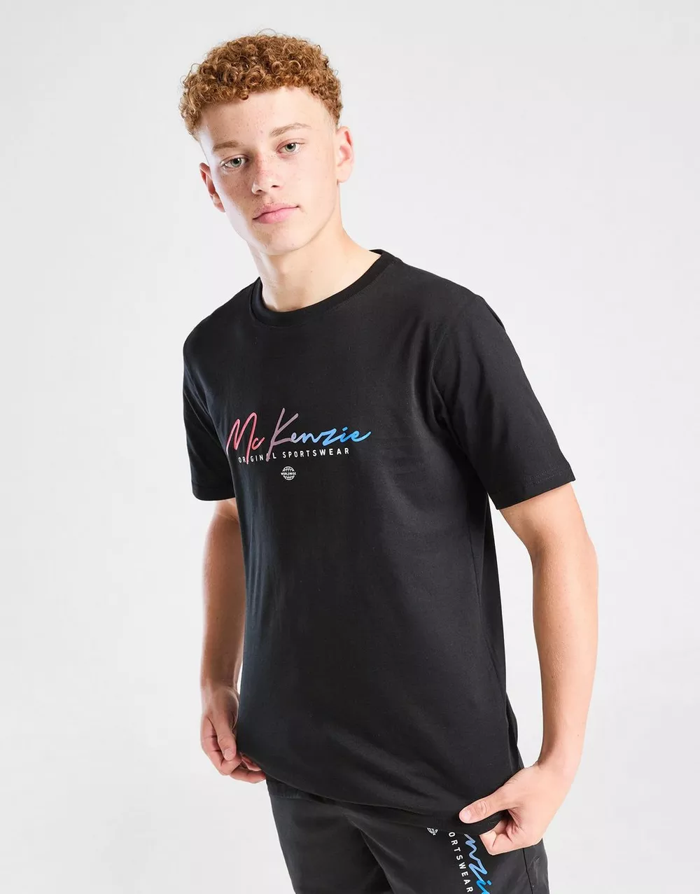 MCKENZIE ФУТБОЛКА SHADOWS TEE BLK-BLK, фото 1 з 4