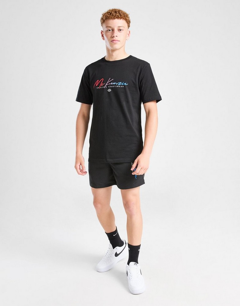 Tricou pentru copii MCKENZIE TRICOU SHADOWS TEE BLK-BLK MCKTJB16716007 Negru