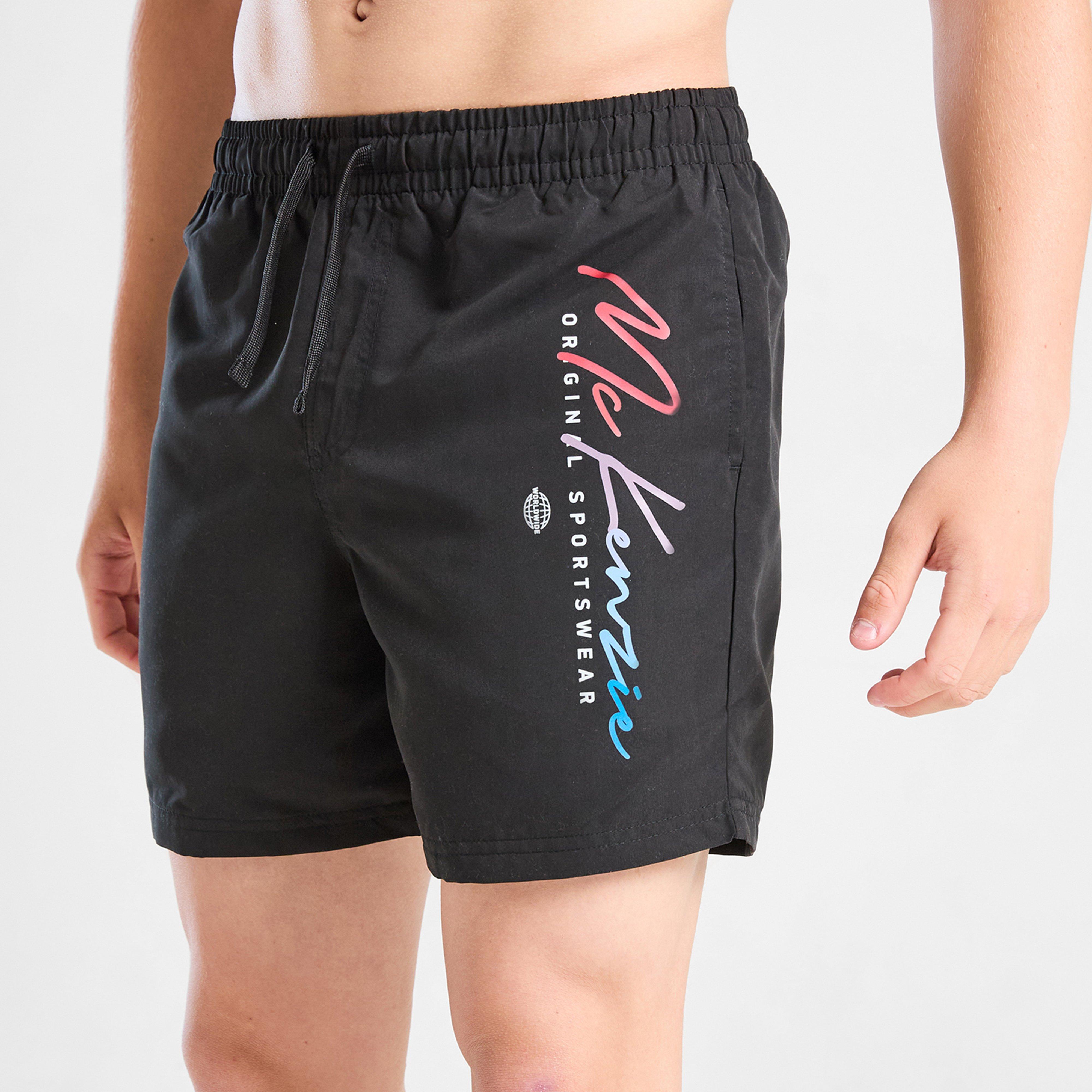 Gyerek rövidnadrág MCKENZIE RÖVIDNADRÁG SHADOWS SWM BLK-BLK