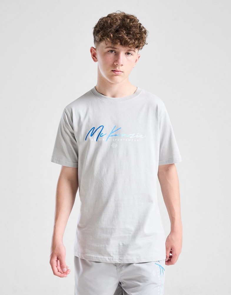 Vaikiški marškinėliai MCKENZIE MARŠKINĖLIAI SHADOWS TEE GRY-HIR MCKTJB16716020 Pilka