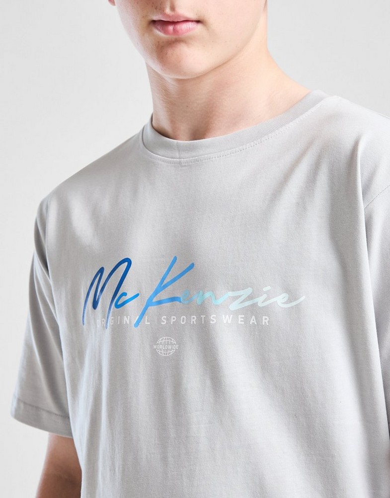 Vaikiški marškinėliai MCKENZIE MARŠKINĖLIAI SHADOWS TEE GRY-HIR MCKTJB16716020 Pilka