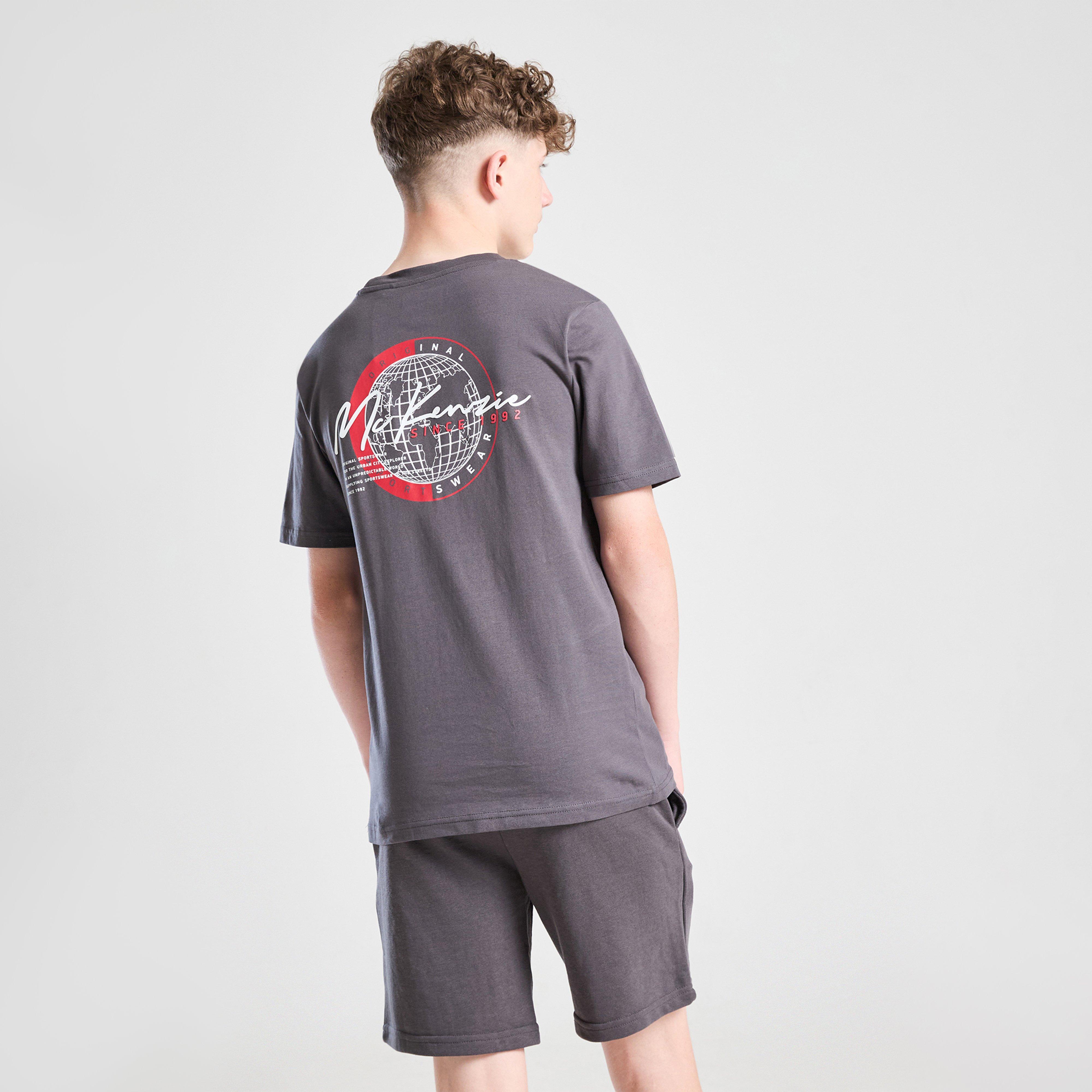 Gyerek póló MCKENZIE PÓLÓ TITANIUM TEE CHAR-APH