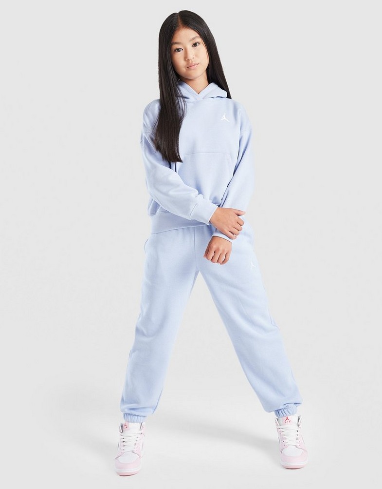 Detská mikina JORDAN MIKINA S KAPUCŇOU GBRKLYN ESS HOOD COBALT G 45F136-U8K Modrá