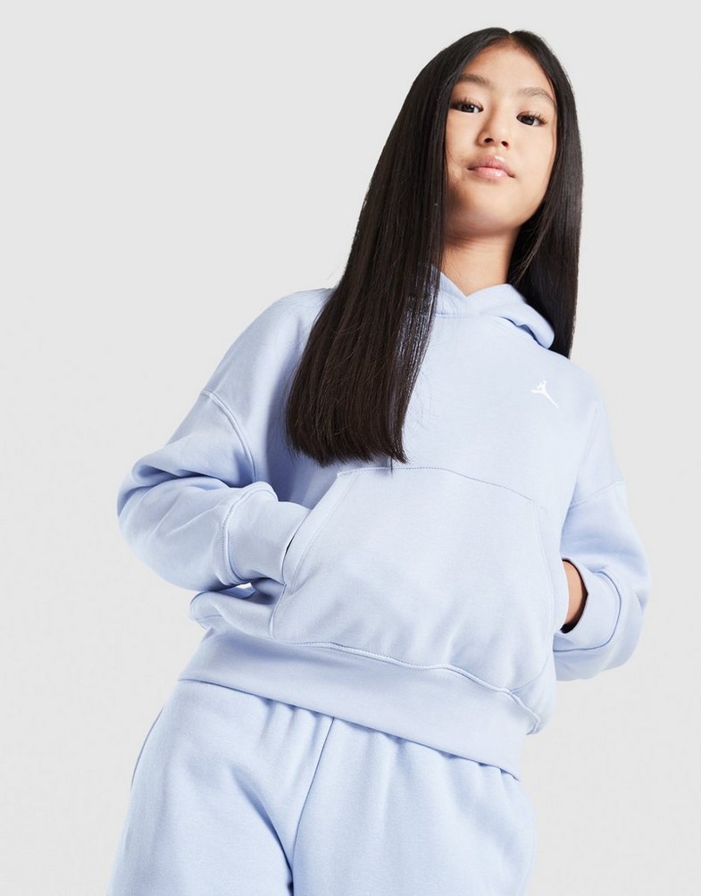 Detská mikina JORDAN MIKINA S KAPUCŇOU GBRKLYN ESS HOOD COBALT G 45F136-U8K Modrá