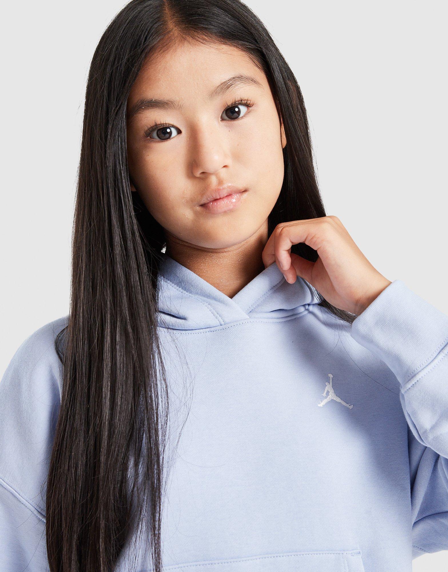 Дитячі кофти JORDAN КОФТА З КАПЮШОНОМ GBRKLYN ESS HOOD COBALT G 45F136-U8K Блакитний