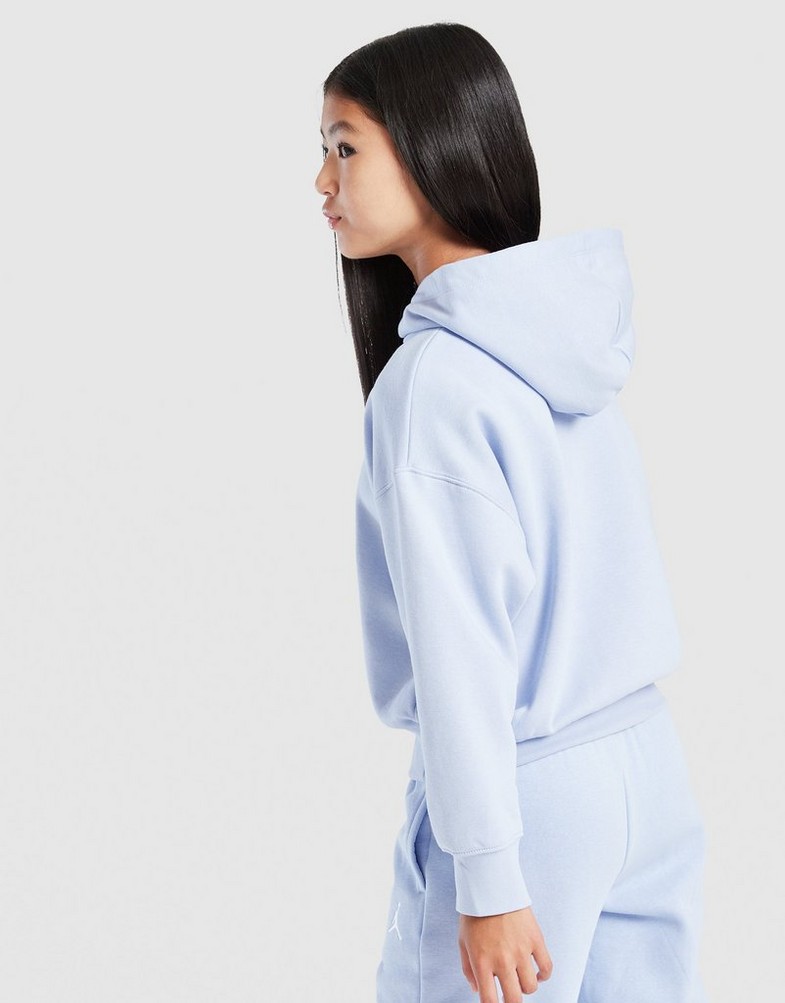 Detská mikina JORDAN MIKINA S KAPUCŇOU GBRKLYN ESS HOOD COBALT G 45F136-U8K Modrá