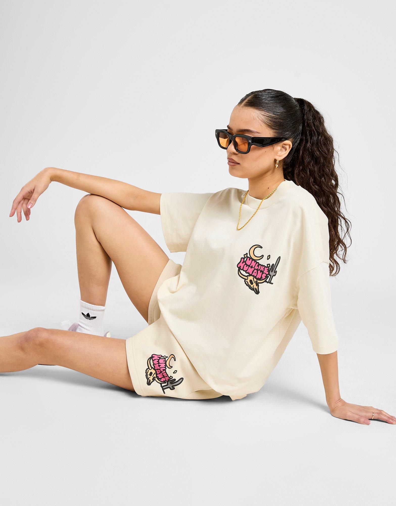 Дамски шорти UNLIKE HUMANS ШОРТИ CACTUS SHT ULHTW10267104 Бял