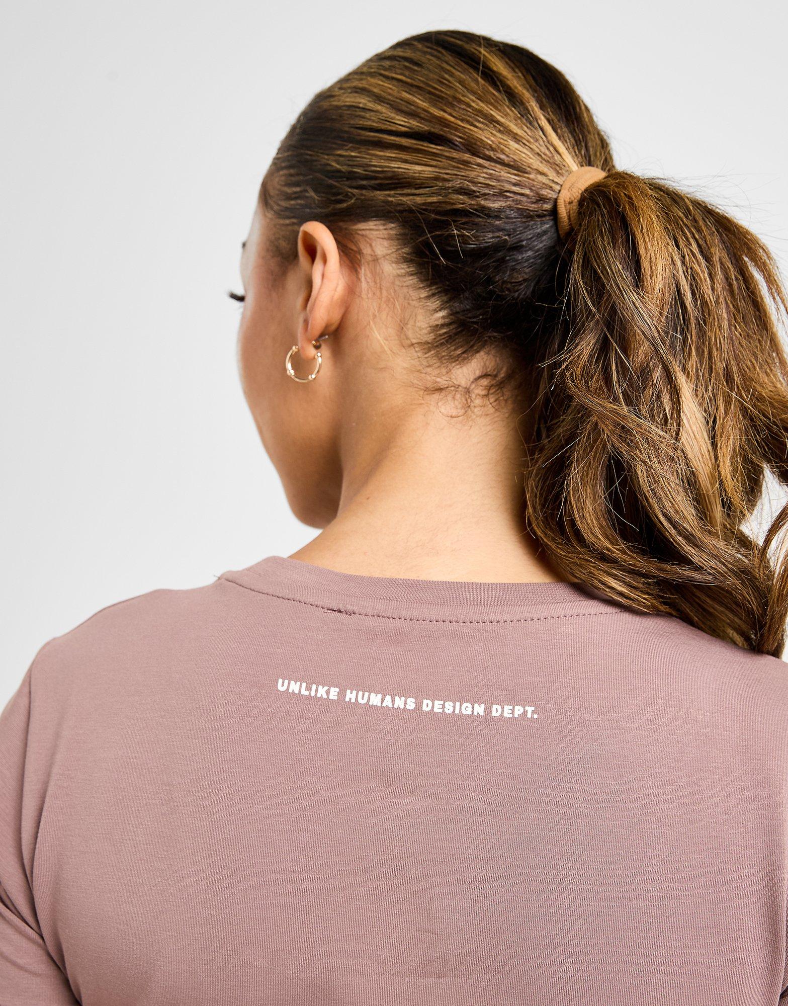 Дамска тениска UNLIKE HUMANS ТЕНИСКА ERA SLM TSHT ULHTW10263728 Кафяв