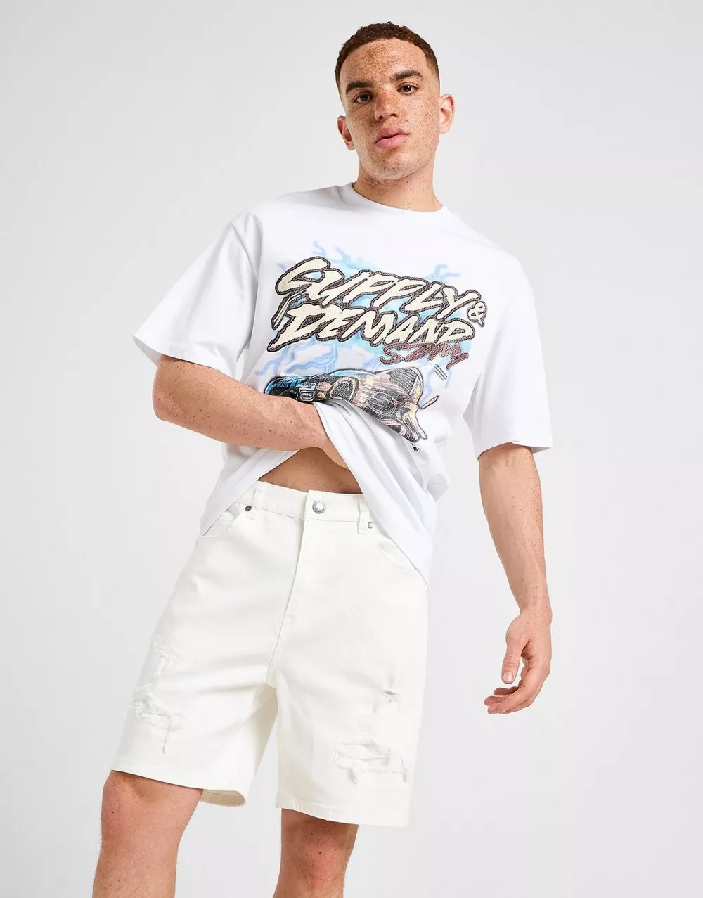 Supply & Demand SUPPLY&DEMAND ШОРТИ MILEA SHT WHT-WHT, фото 1 з 6