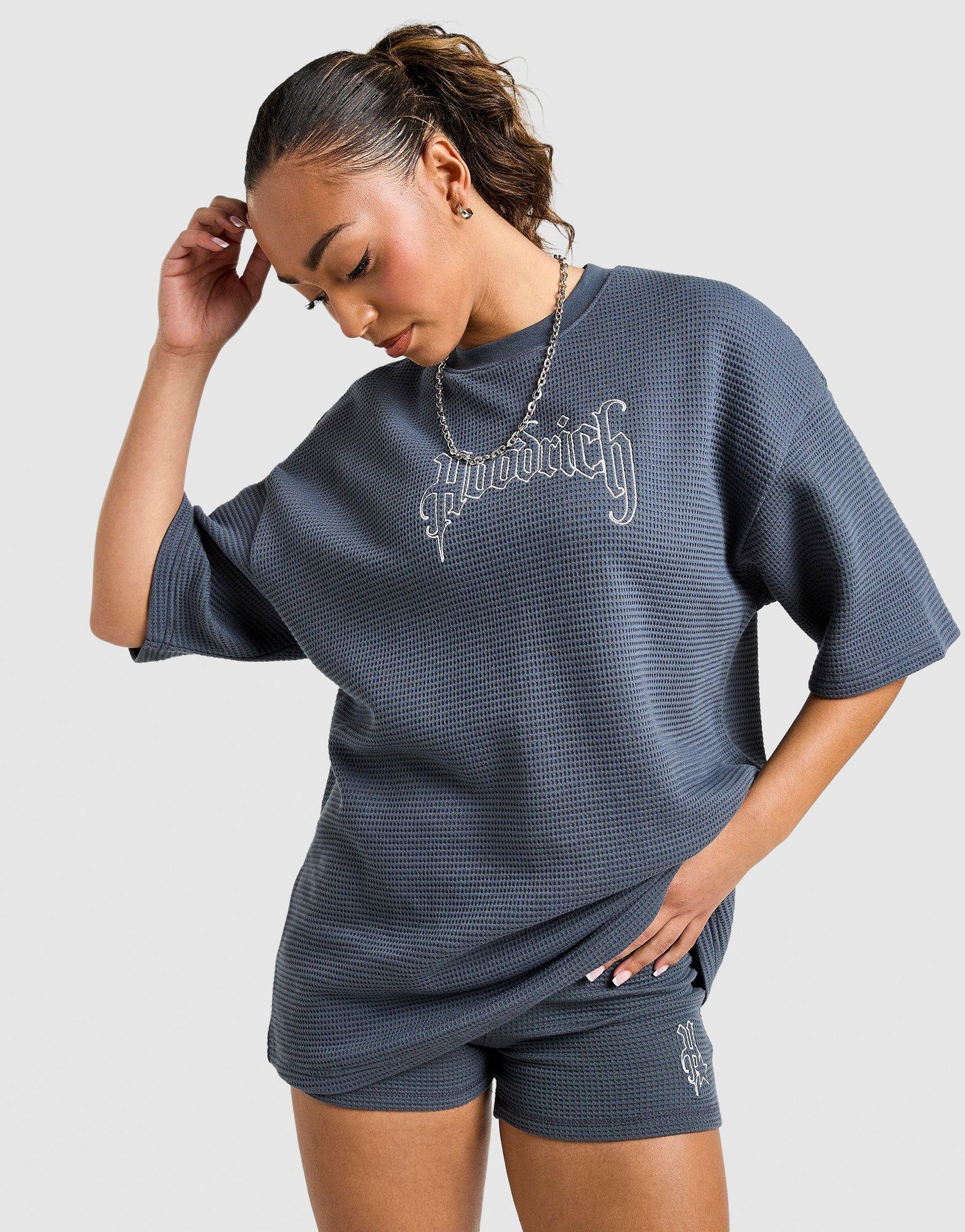Hoodrich T-Shirt Oversize Stellar Waffle