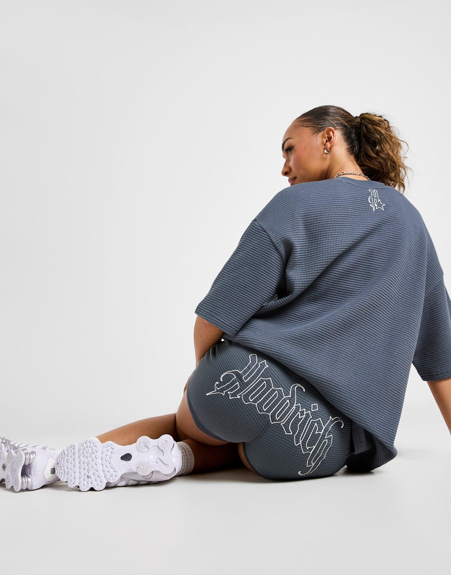 Hoodrich Szorty $Stellar Waffle Cyc Sht D’gry