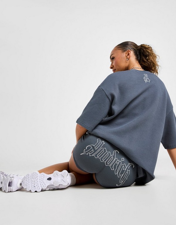 Hoodrich Szorty $Stellar Waffle Cyc Sht D'gry