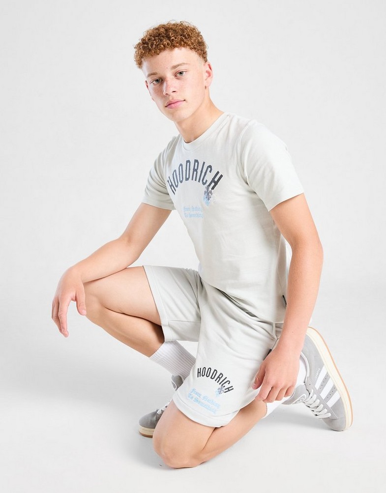 Krótkie spodenki, szorty dziecięce HOODRICH SZORTY SHADOW SHRT OFFWHT HJ 0225 0042 Biały