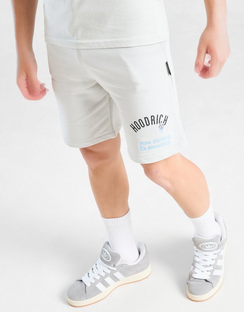 Krótkie spodenki, szorty dziecięce HOODRICH SZORTY SHADOW SHRT OFFWHT HJ 0225 0042 Biały