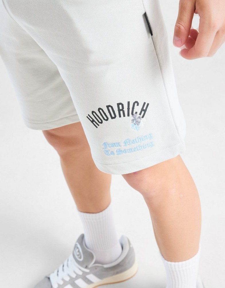 Krótkie spodenki, szorty dziecięce HOODRICH SZORTY SHADOW SHRT OFFWHT HJ 0225 0042 Biały