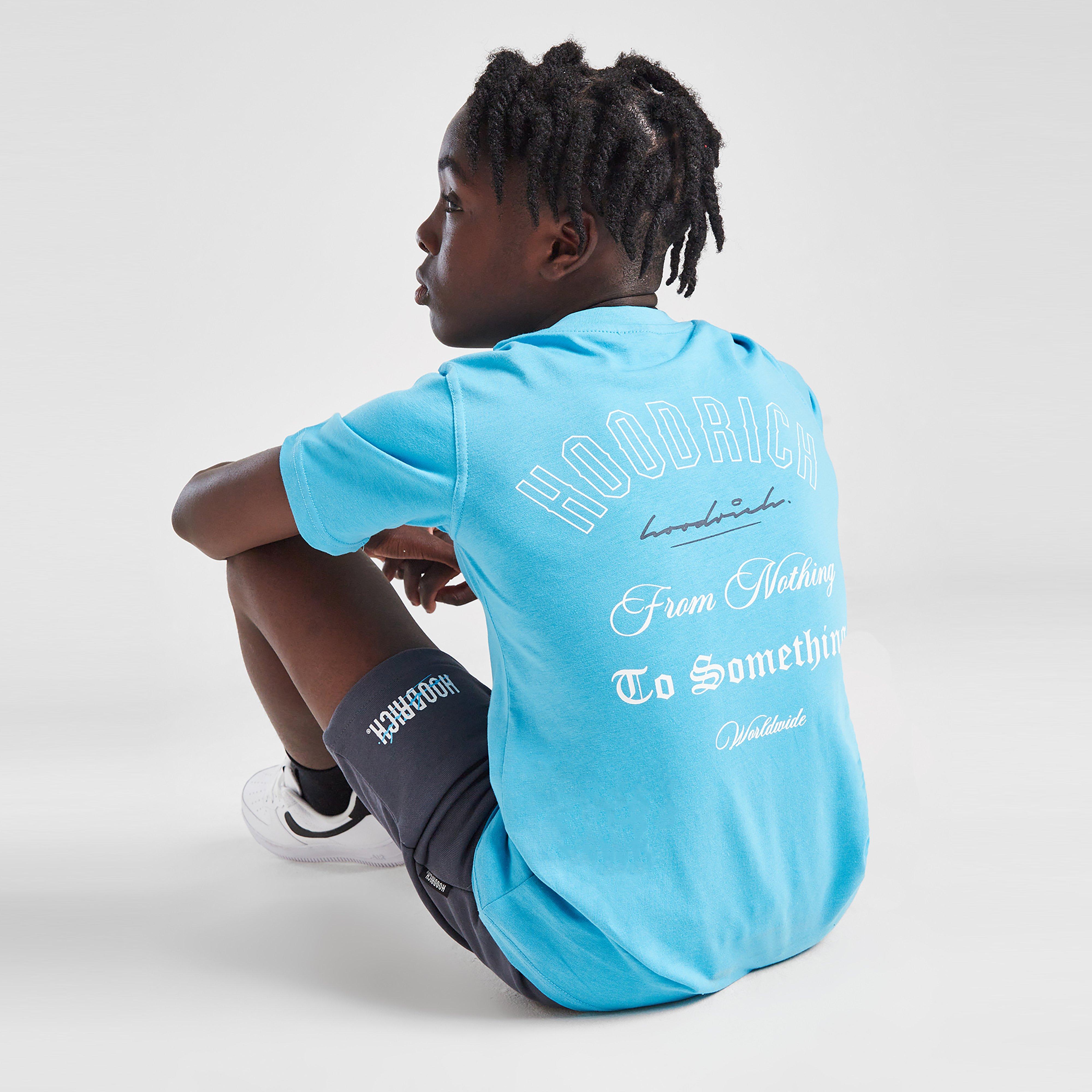 Gyerek melegítőszett HOODRICH SZETT LYNK T/SHRT SET BLU/NVY