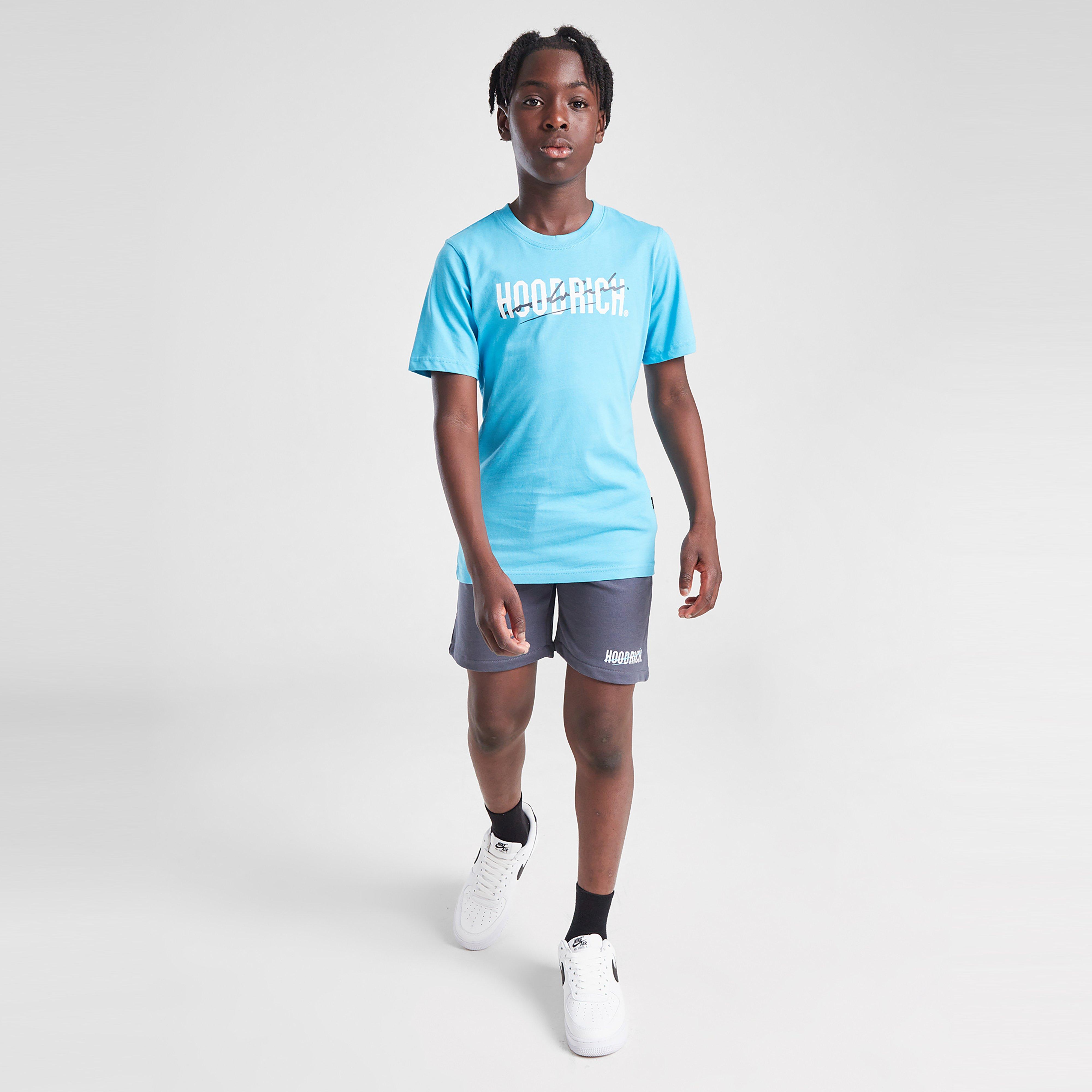 Gyerek melegítőszett HOODRICH SZETT LYNK T/SHRT SET BLU/NVY