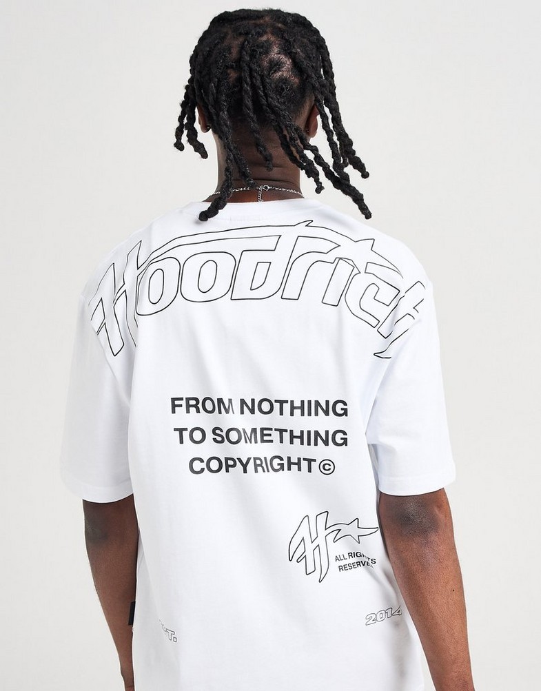 Pánske tričko HOODRICH TRIČKO GALAXY HR02250196 Biela