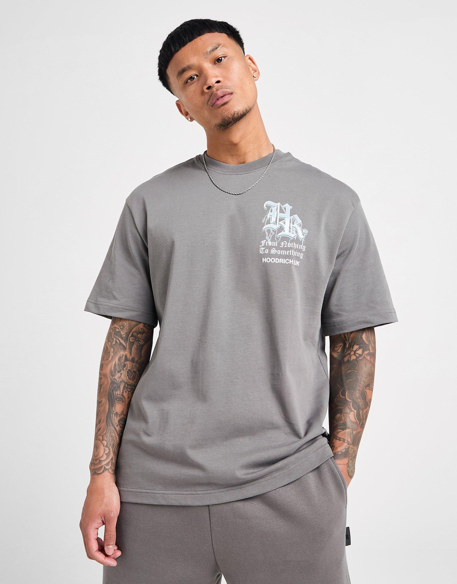 Чоловічі футболки HOODRICH ФУТБОЛКА TORNADO HR02250190 Сірий