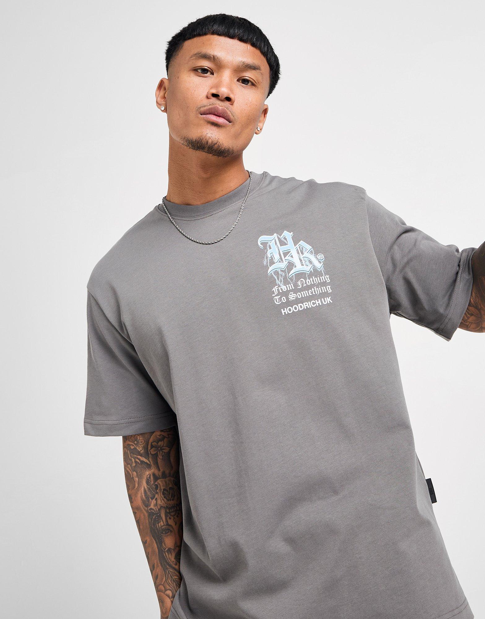 Чоловічі футболки HOODRICH ФУТБОЛКА TORNADO HR02250190 Сірий