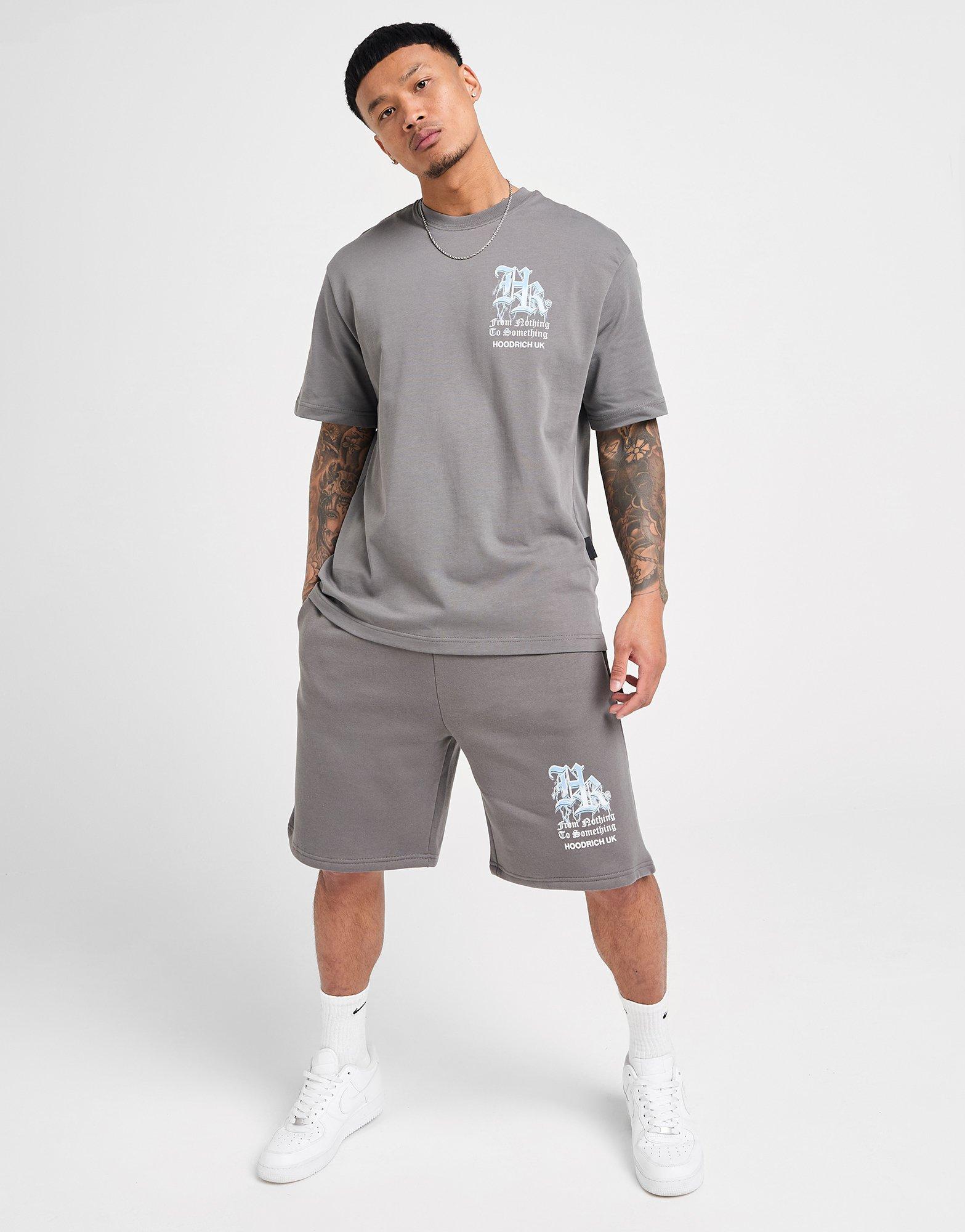 Чоловічі футболки HOODRICH ФУТБОЛКА TORNADO HR02250190 Сірий