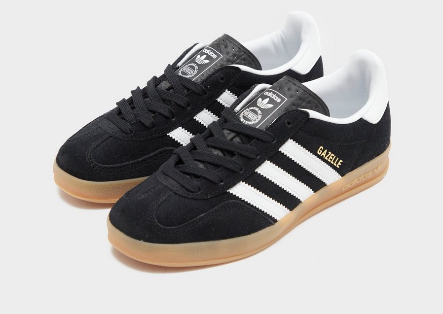 Adidași pentru copii ADIDAS GAZELLE INDOOR J JQ8701 Negru